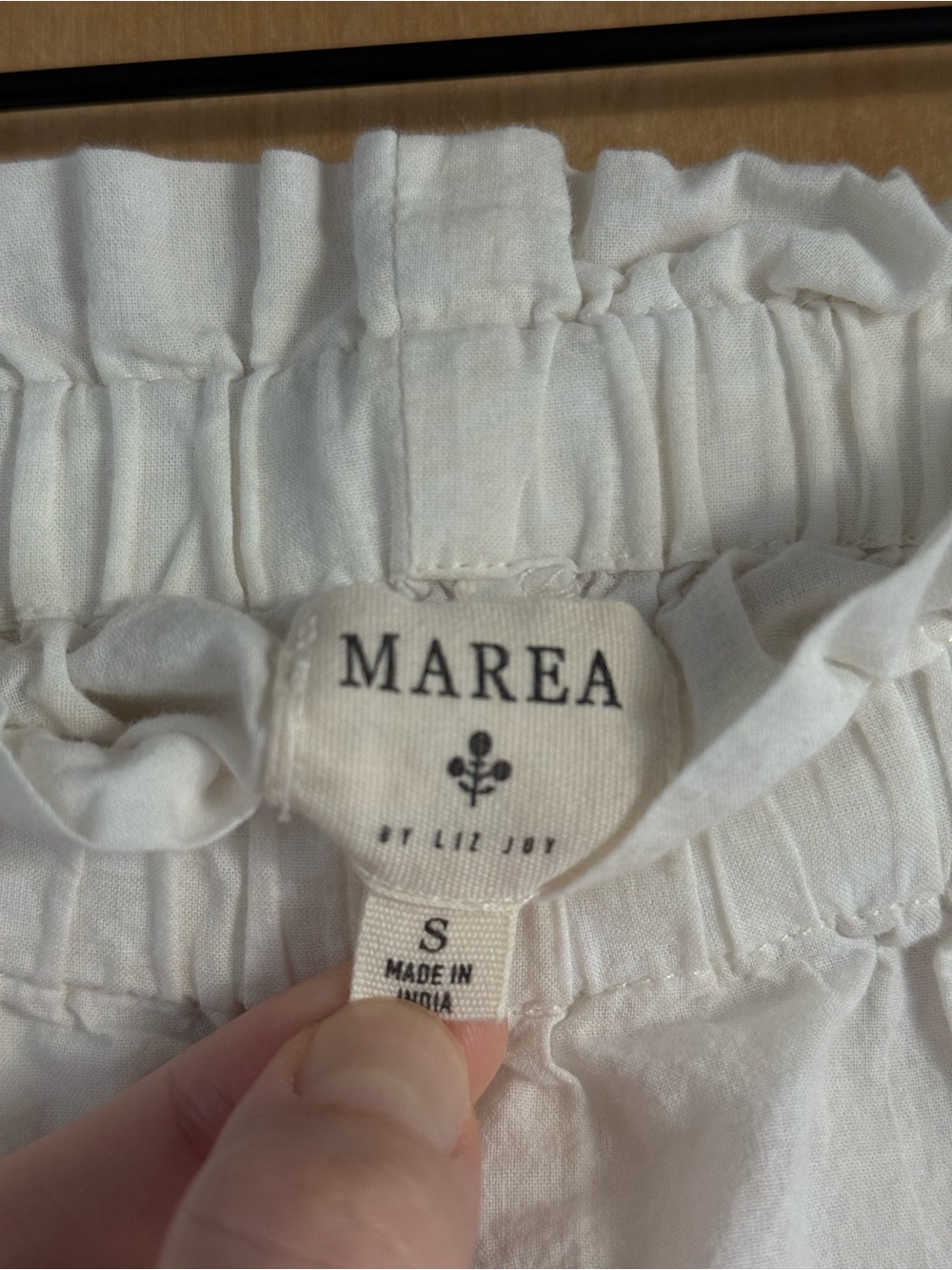 Marea Alaina Summer Short - Ivory Mini Dandelion - Picture 3 of 4